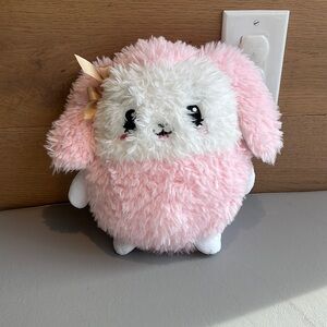 PIKMI POPS 9” PLUSH POODLE WITH GOLD BOWS